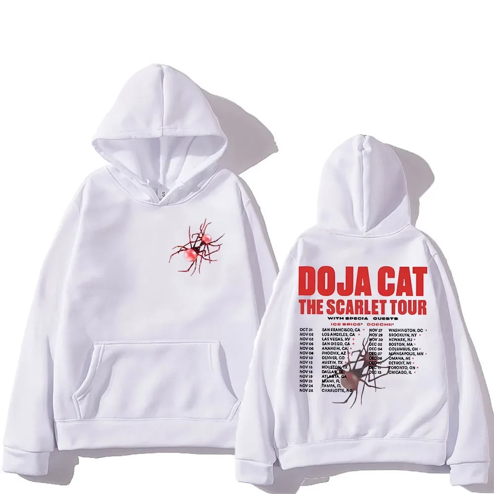 Sudaderas Graphic Printing Hoodie Doja Cat Comfortable Hip Hop Sweatshirts Long-sleeved Punk Clothing Ropa Hombre Punk Pullovers