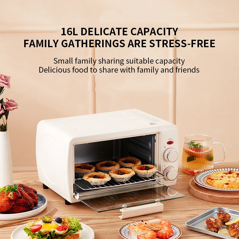 RoyalStar Electric Oven household mini oven 16L multi-function baking small oven large capacity small oven