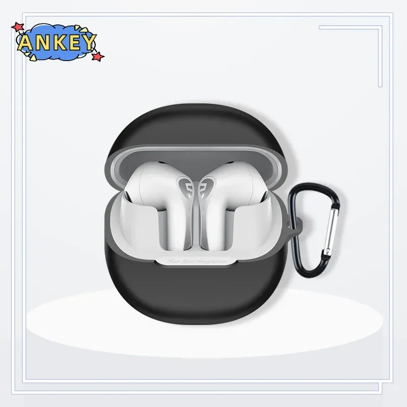 for SoundPEATS Air5 Lite Case Protective Silicone Cute Cartoon Covers Ring Bluetooth Earphone Shell Headphone Portable