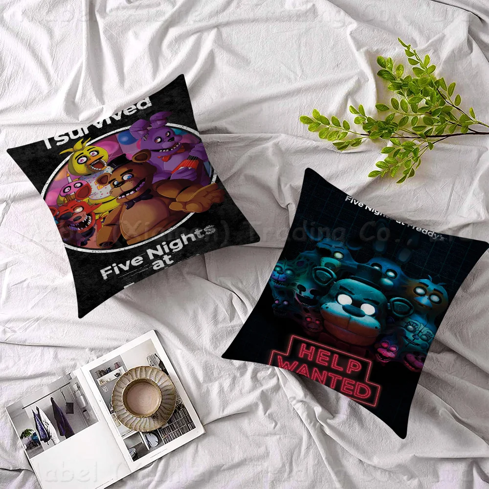 Fnaf Five-nights-At-Freddys Cushion Cover 30x50 Polyester Sofa Cushions Decorative Throw Pillows Home Decoration Pillowcover