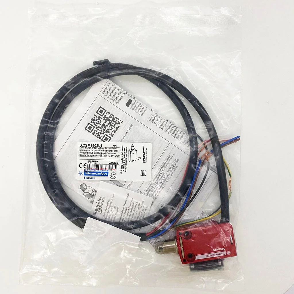 XCSM3902L1 Safety limit switch XCSM - metal - roller plunger - 2 NC + 1 NO - cable 1 m