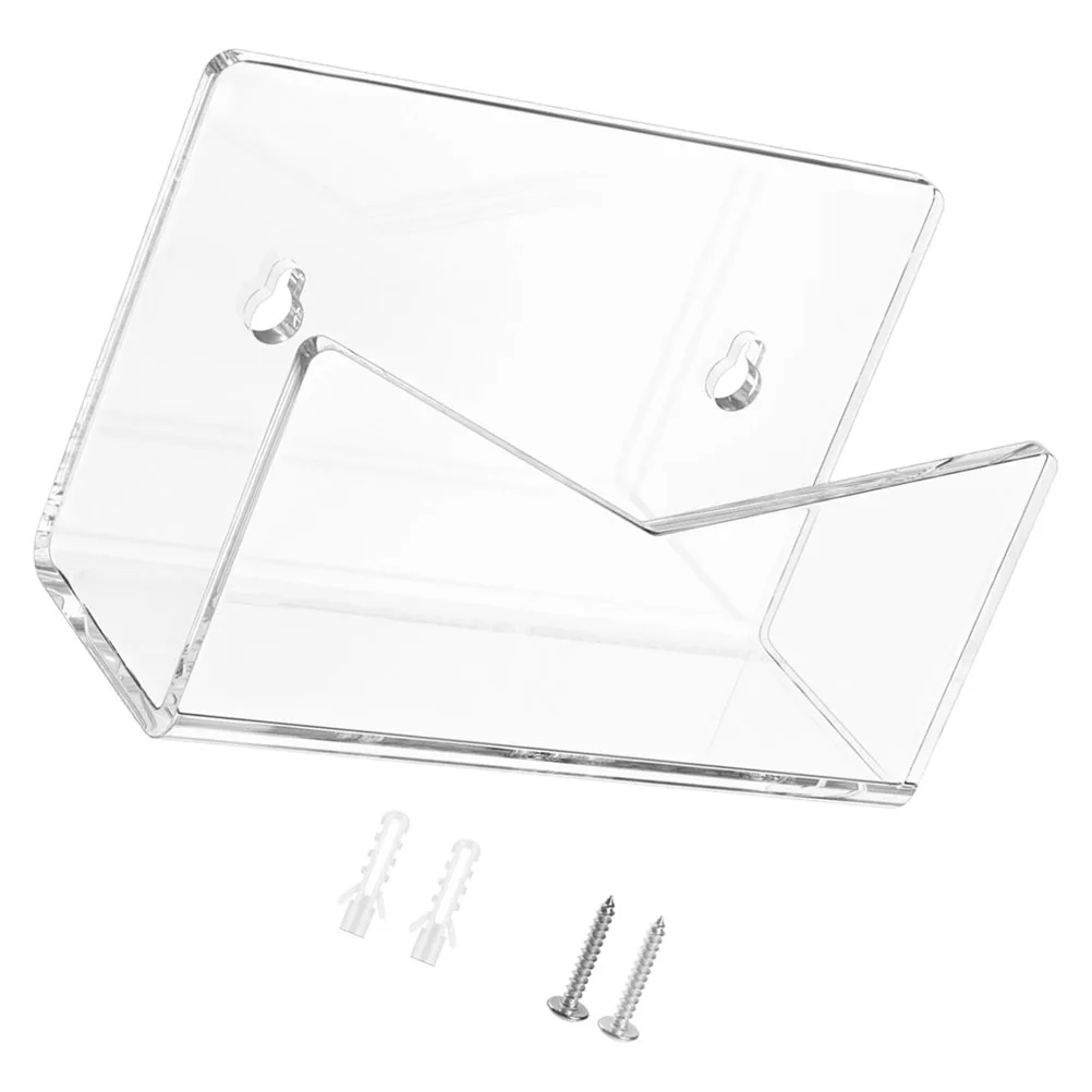

2PCS Mail ganizer Rack Acrylic Mail Holder for Table Letter Envelope Sorter Postcard Display Countertop Wall Mount Office School