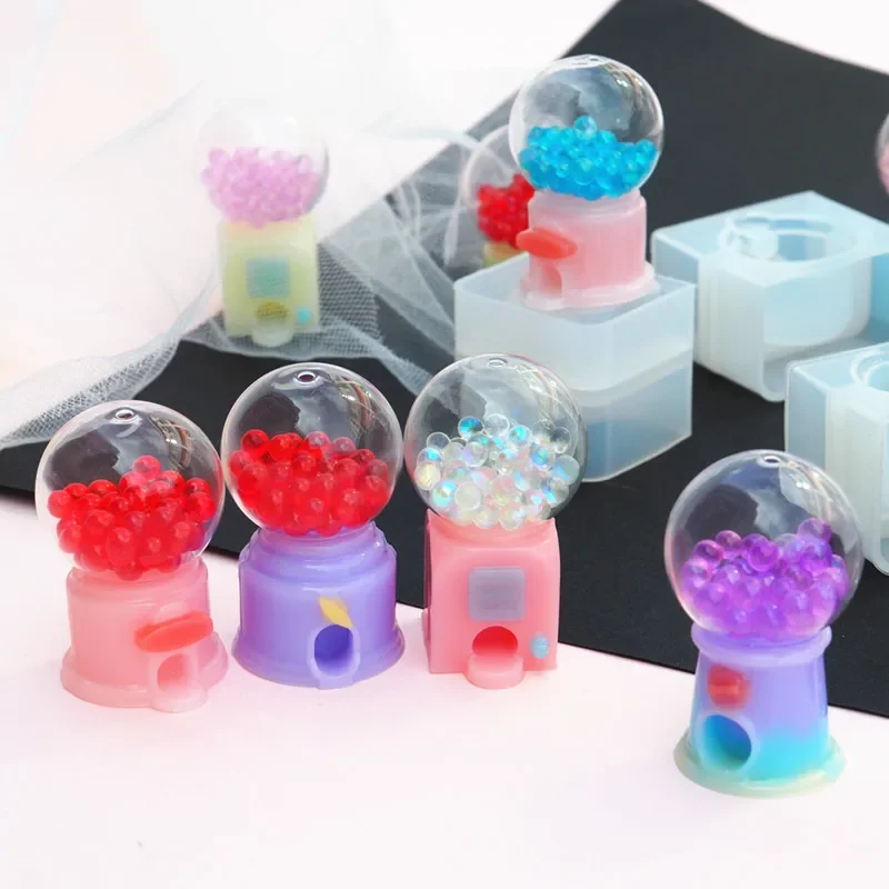 Moule Tridimensionnel en Silicone pour Machine à Tordre, Jeu de Sable Mouvant, Boule de Clip, Résine