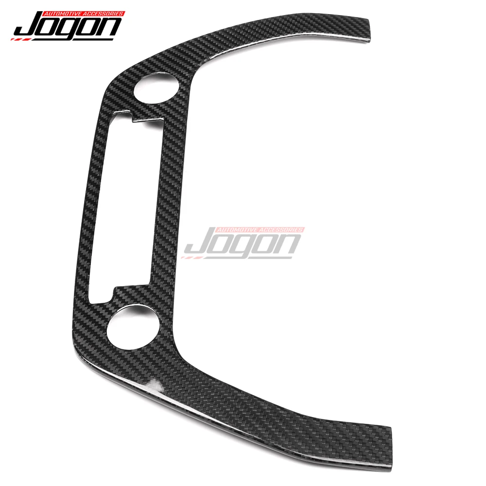 Carbon Fiber Car Interior Central Control Air Conditioning Knob Panel Cover Trim Accessories For Toyota GR Corolla 2023-2025