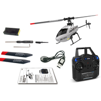 RC ERA C129V2 RTF RC Helicopter 2.4GHz 6-axis Gyroscope One Click 3D Flip Remote Control Aircraft Hobby Toys