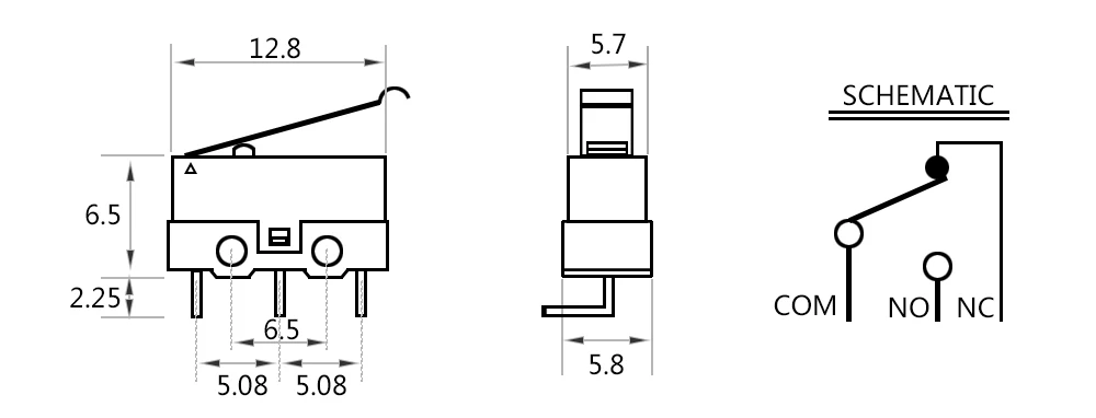 10 teile/los Endschalter 3D Drucker Teile End Stop Micro für I3 Delta Kossel Makerbot Drucker RAMPS 1,4 DIY Zubehör – Detail 2