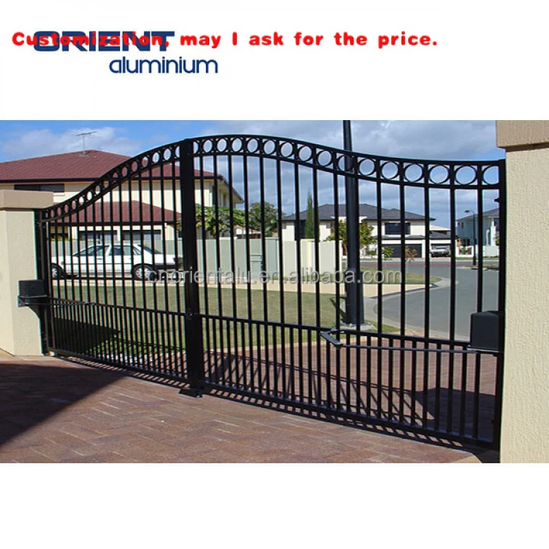 custom.New Listing Automatic Fencing Gate Security Automatic Sliding Gate Home Folding Gate Design