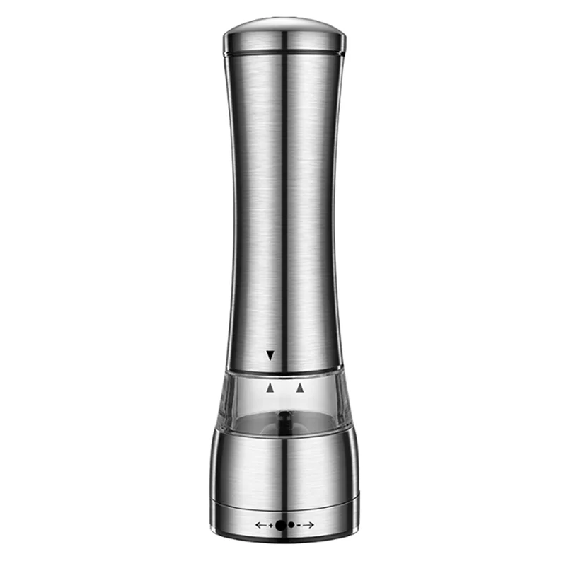 Visible Kitchen Condiment Mincer 304 Stainless Steel Manual Pepper Grinder Salt Mill Adjustable Thickness