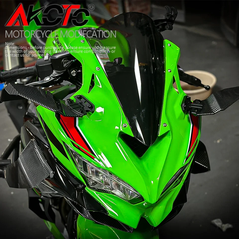 

Зеркала заднего вида для Kawasaki Ninja ZX10R ZX6R NINJA650 400 300 250 500 Ninja400 Ninja500 Ninja250 Stealth Sport Winglet Mirror