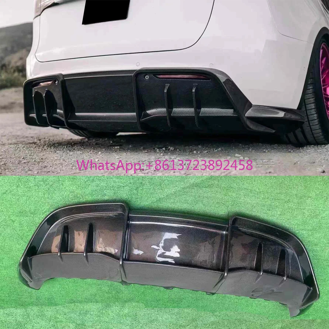 

Model Y Carbon Fiber Rear Diffuser for Tesla Model Y