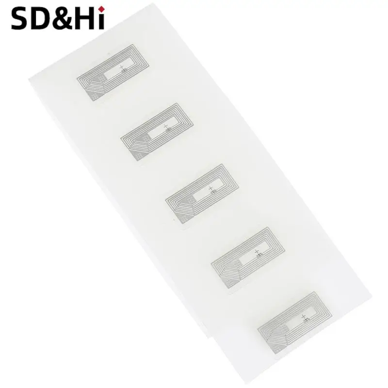 10Pcs NFC Chip Ntag213 Sticker Wet Inlay 2*1cm 13.56MHz RFID NTAG213 Label Tag