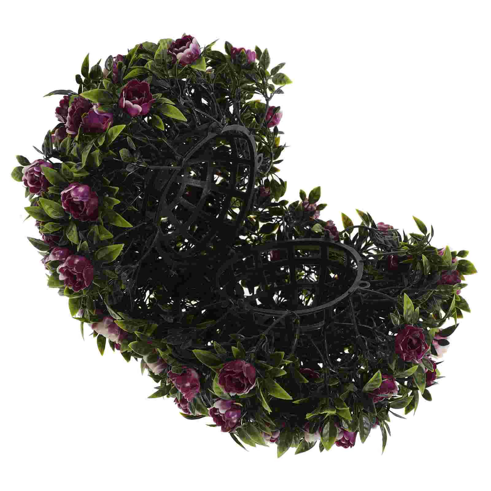 

Green Plant Flower Ball Decorative Balls Simulation Topiary Plastic Indoor Simulated Ceiling Ornaments Fake Mother