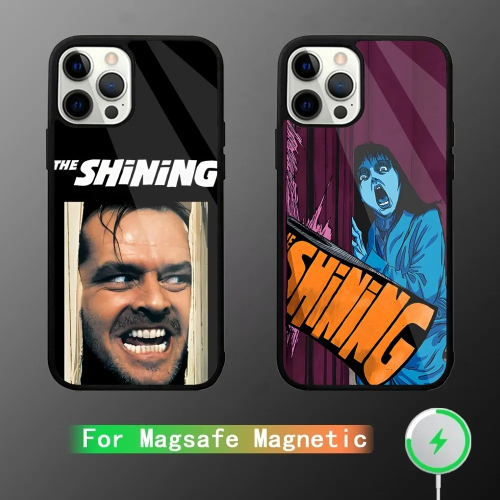 Movie The Shining Phone Case For iPhone 15,14,13,12,11,Plus,Pro,Max Mini Magsafe Magnetic Wireless Charging