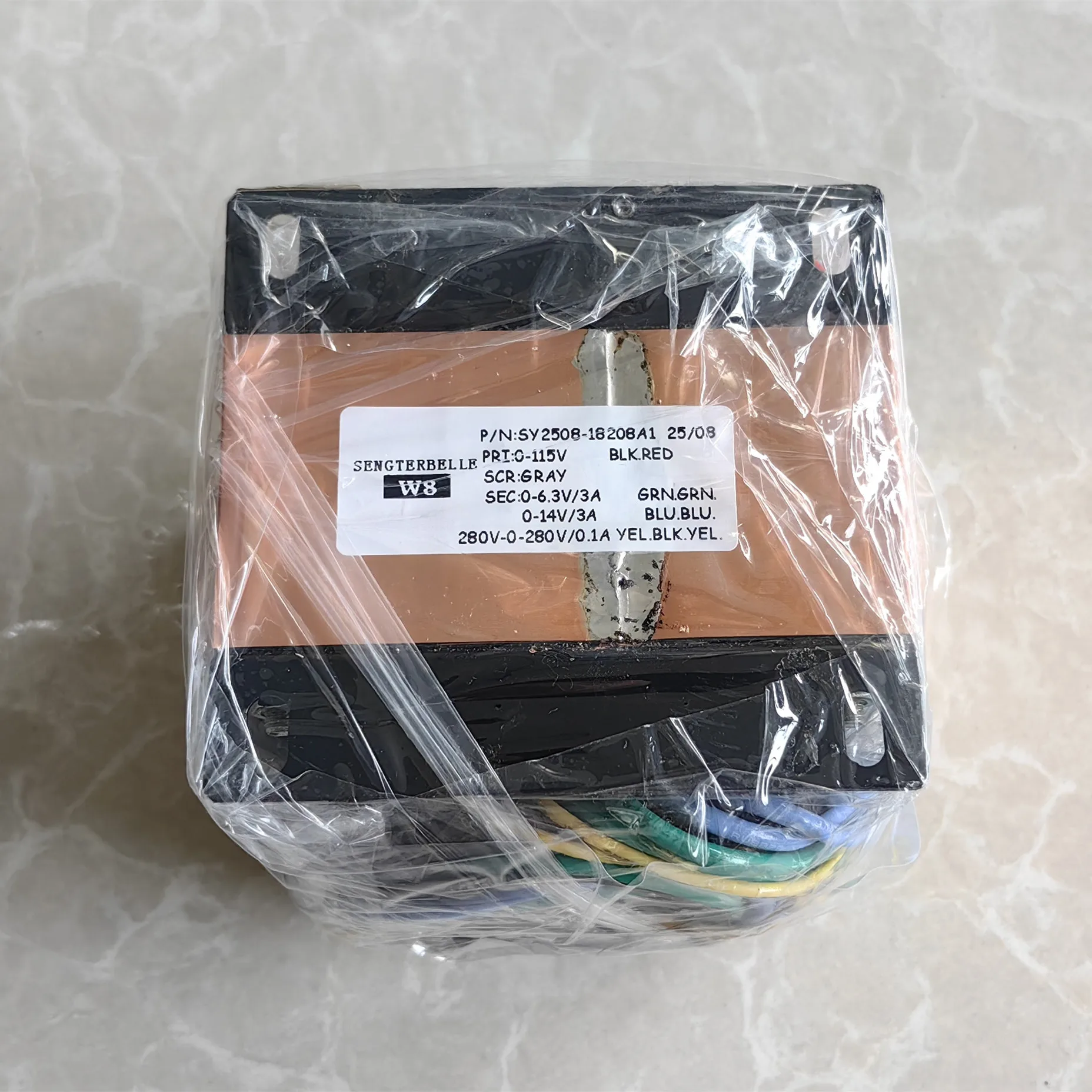 튜브 프리앰프 DIY용 150W 홈 오디오 EI 유형 전원 변압기 듀얼 280V+14V+6.3V