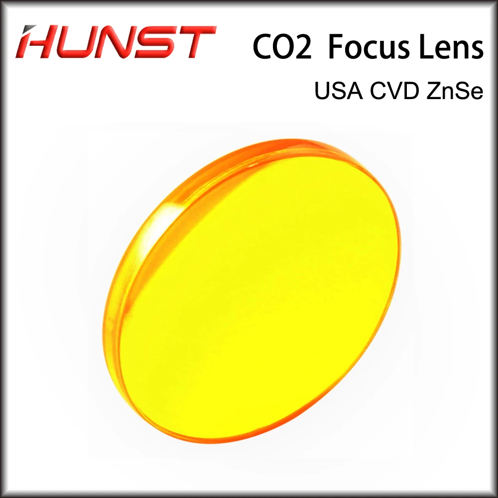Imagem -03 - Lente Laser para Máquina de Corte e Gravura Peças de Reposição Eua Znse Mirro Dia 25 mm 28 mm Foco 50.8 63.5 76.2 101.6 127 mm Hunst-co2