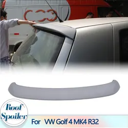 Rear Roof Spoiler for Volkswagen VW Golf 4 IV MK4 Standard 1998-2004 Rear Roof Wing Spoiler Car Styling PU Gray
