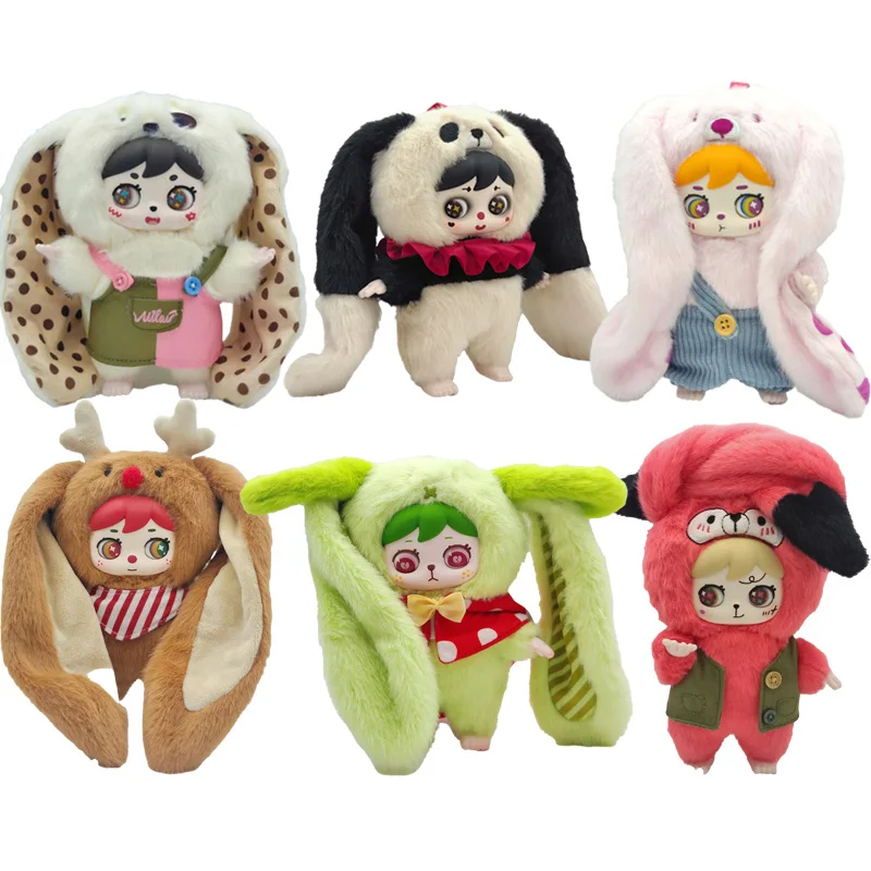 

Cartoon MILAI Long Eared Elf Invitation To The Forest Kawaii Doll Plush Toy Cute Pendant Blind Box Toy Collection Ornaments Gift