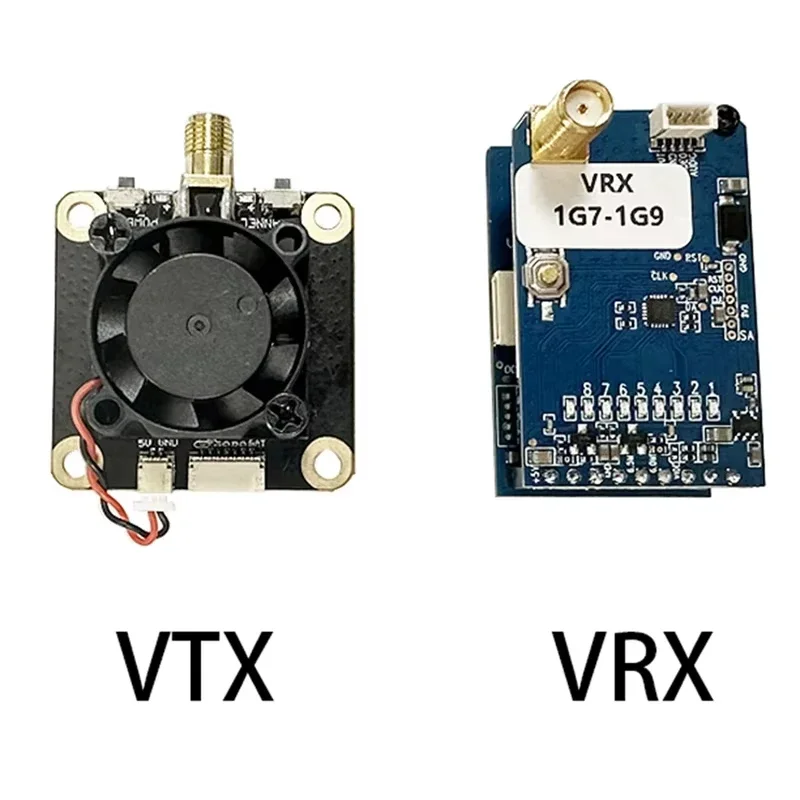 TopessFPV VTX 1.7G-1.9G 1.6W VTX VRX 8CH Video Transmitter Receiver Module PAL/NTSC For FatShark Skyzone FPV Goggles FPV Drones