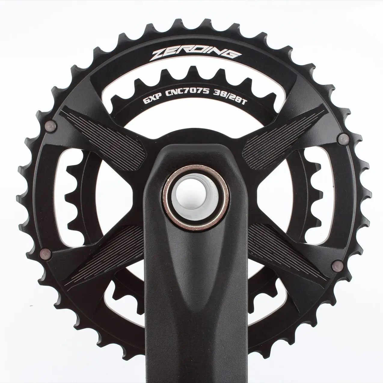 ZEROING GX Bicycle Crank Group MTB Double Disc Integrated Tooth Disc GXP Crank Shaft Single Disc 32/34/36/38T For SHIMANO SRAM