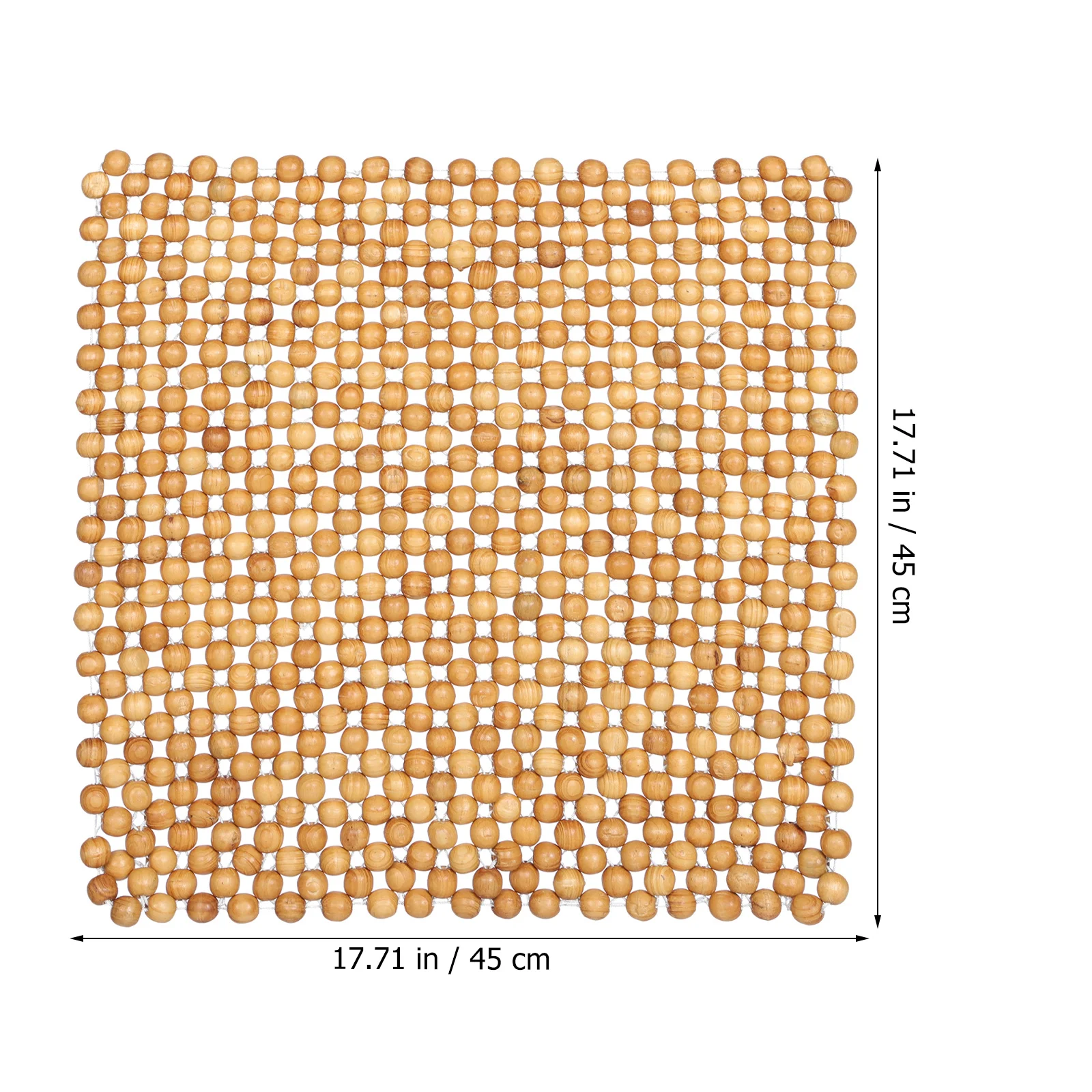 

Car Cushion Beaded Seat Cover Cooling Breathable Cotton Car Seat Cushion For Long Driving Ergonomic Comfort