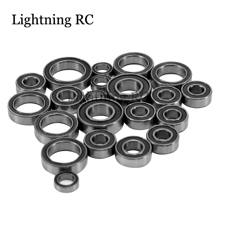 

21pcs Sealed Bearing Kit for Slash 4x4 VXL Rustler Stampede HQ727 Remo 1/10 RC Car Upgrade Parts Accessories