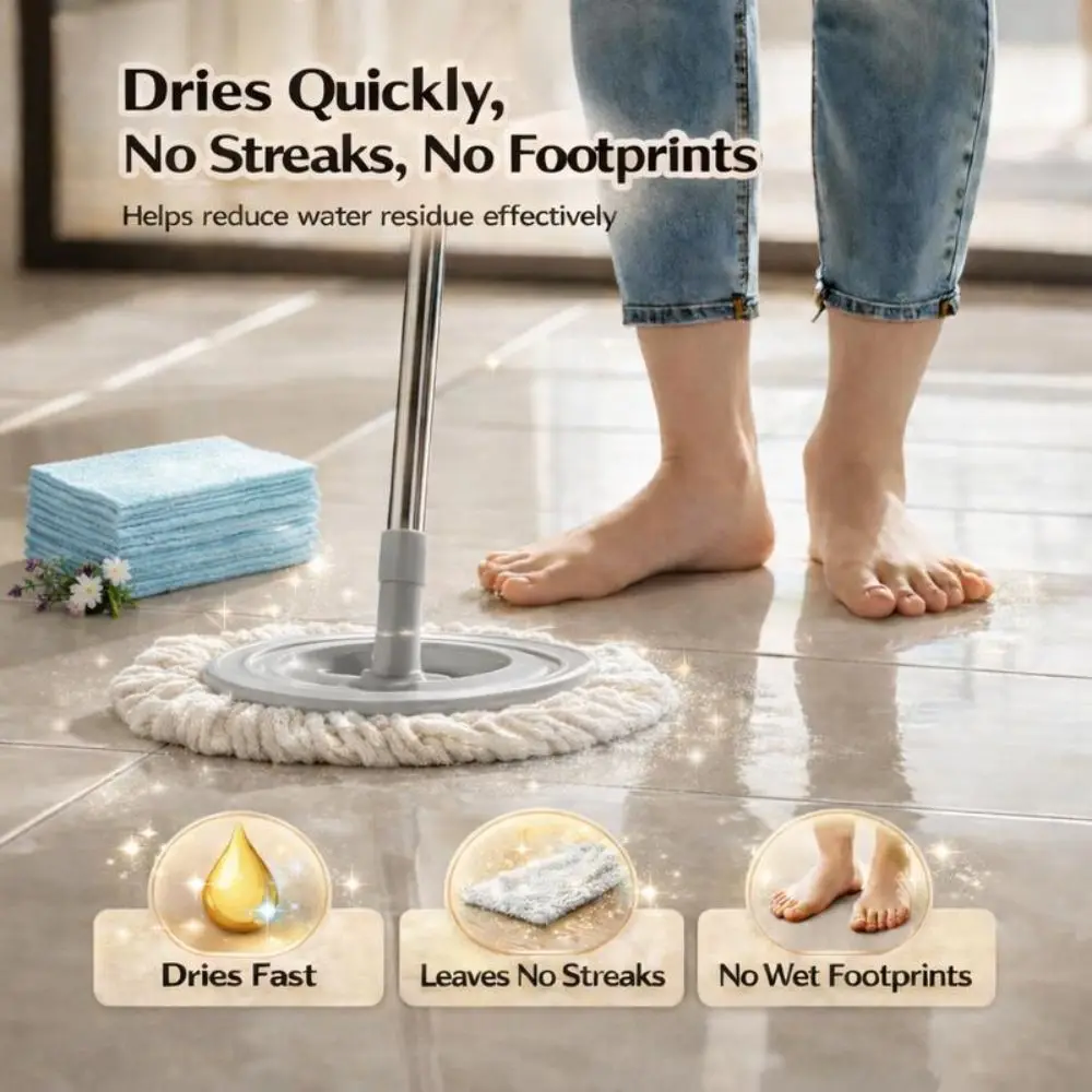 30/60/90PCS Powerful Cleaning Tile Floor Cleaner Tablets Effectively Removes Stains Water Soluble Cleaning Sheet