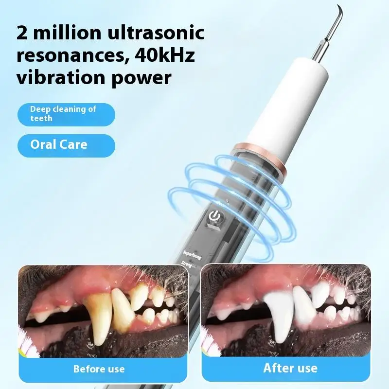 Raspador ultrasónico Dental inteligente para el cuidado de perros y gatos, eliminador de piedra dental para el hogar, herramientas de limpieza bucal