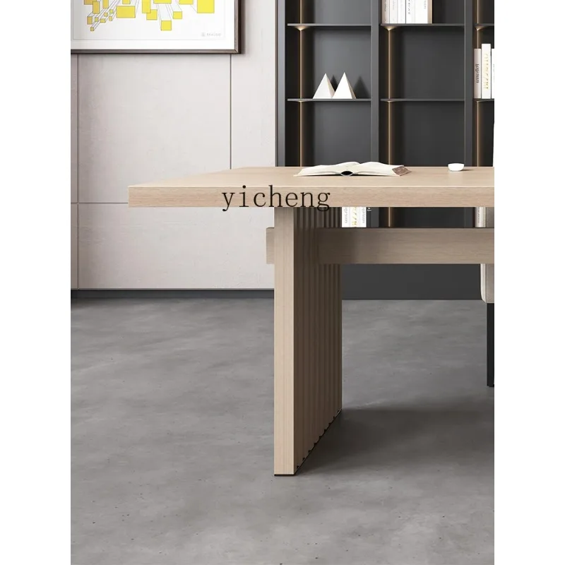 Light Luxury Desk Modern Large Desk Double Minimalist Minimalist High-end Painting And Calligraphy TableD18