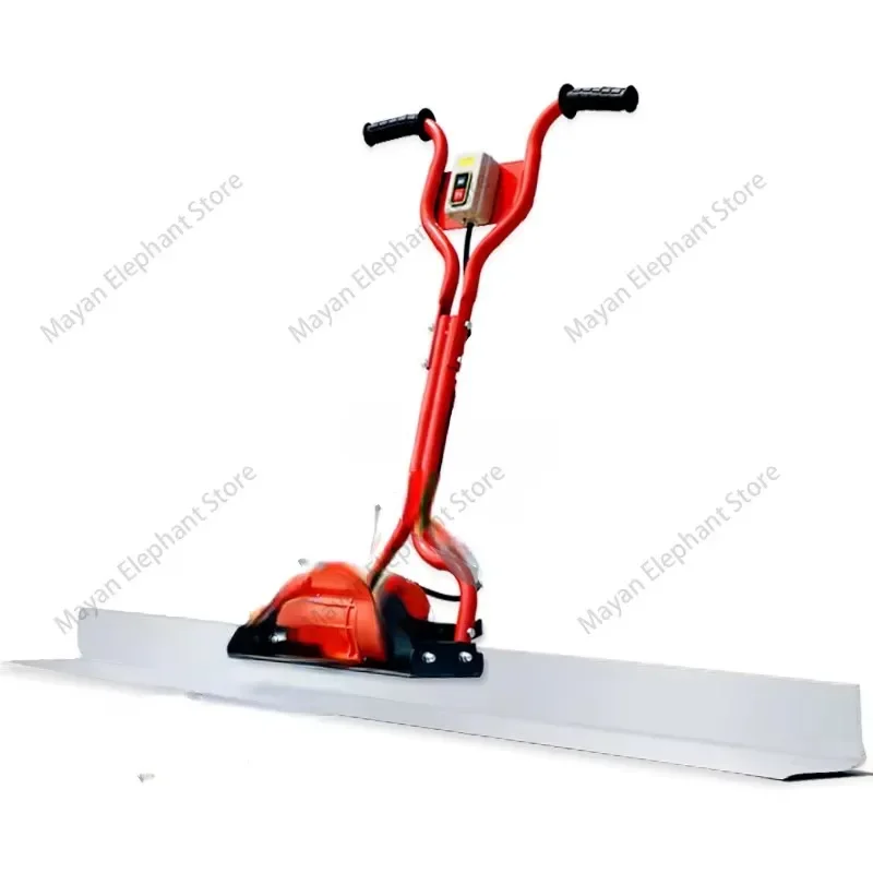 220/380V Level Floor Vibration Ruler Mortar Vibrator Screed Concrete Leveling Machine 1/1.5/2M Concrete Troweling Machine 200W