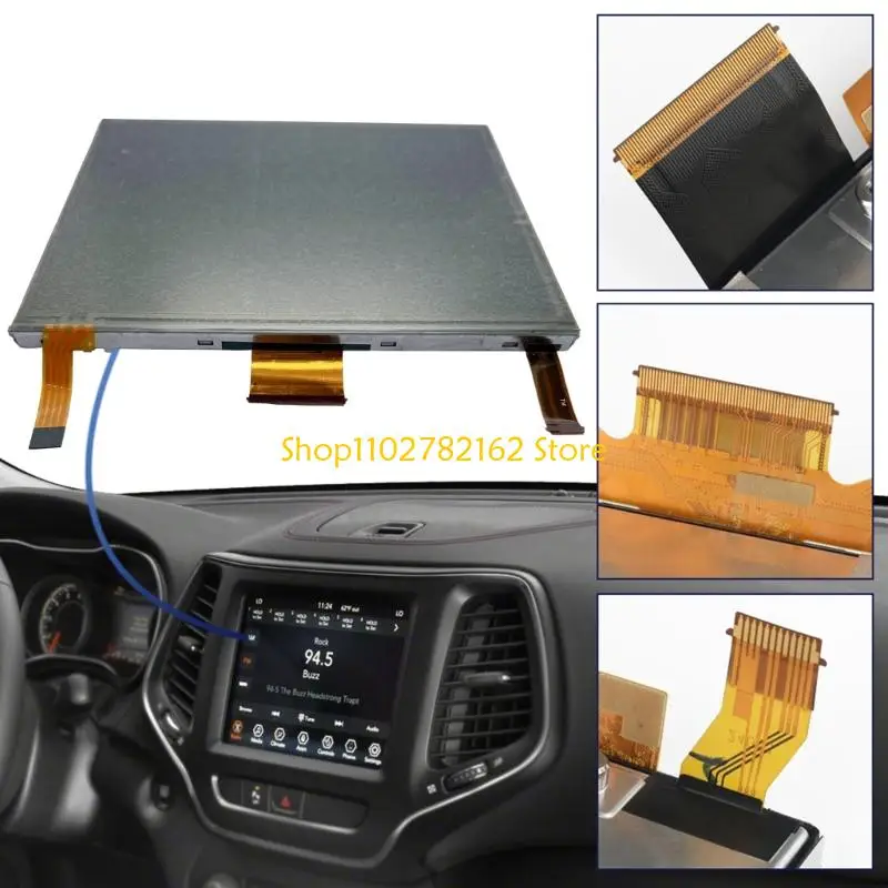 547B Vehicle Center Console Display Screen Replacement, LCD Touch Panel for Restoring Daily Dashboard Screen Interaction and