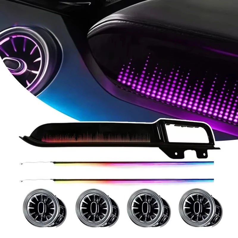 LED Interior Light Kit for 2015-2022 64-Color Dynamic Symphony RGB Ambient Lighting Decorative Accessories