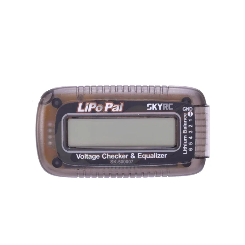 SKYRC LiPoPal SK‑500007 2‑6S LiPo-Akku-Tester & Automatischer Balancer mit LCD-Anzeige für Zellspannung und Prozentsatz für RC-Auto FPV-Drohne – Detail 5
