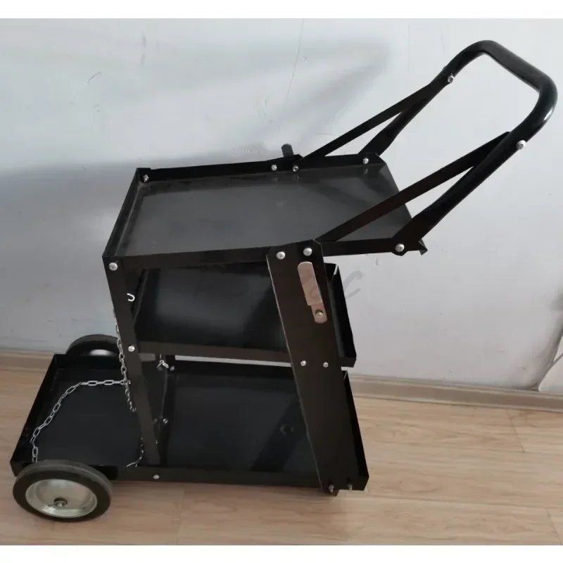 Welding Machine Tool Cart Four-wheel Handcart Body Size: L76 * W39 * H91cm