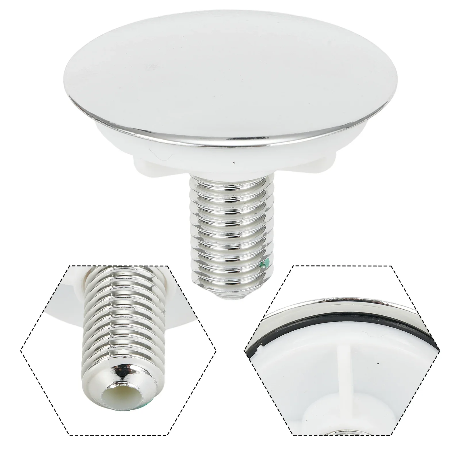 

Tap Hole Stopper Covers Blanking Plug Kitchen Sink Tap Basin ABS Plastic 49mm Home Improvement Garden Plumbing Fixtures