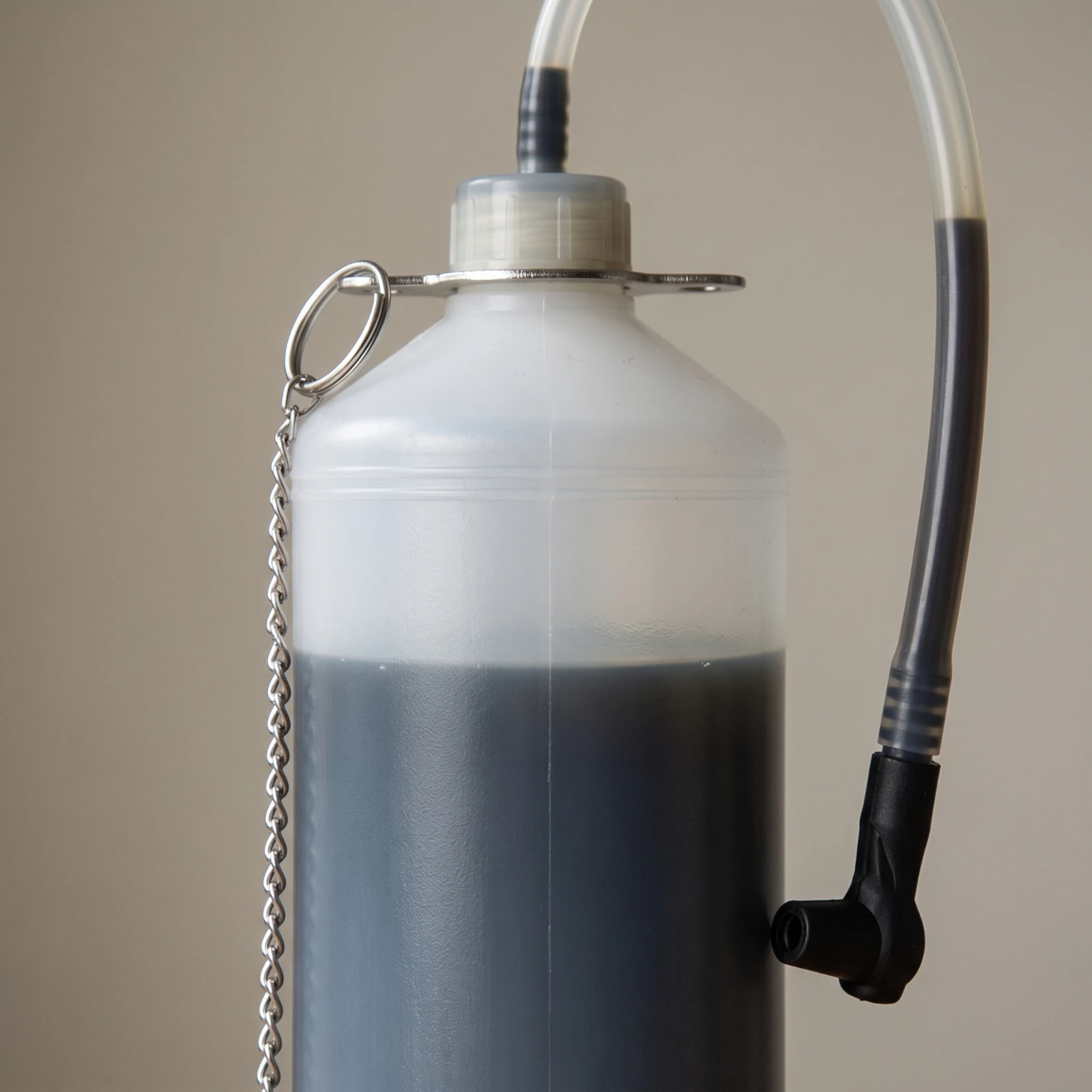 Brake Bleeder Bottle Semi-Transparent Brake Fluid Bleeder with Hose Tool Easy Efficient for DIY Mechanics, Auto Repair, Garage