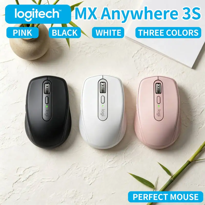 

Premium MX Anywhere 3S - 8000 DPI, Hyper-Scroll Wheel, Anti-Slip Grip, Perfect for Cross-City Pet Expo Office Use Case