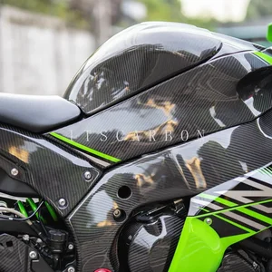 Kawasaki ZX10R 2021 2022 2023 Motosiklet Aksesuarları Tam Karbon Fiber Güçlendirme, Yan Parçalar, Kaporta ve Çamurluk ve Kaput Panelleri Kitleri 8 en çok satan, kaporta kawasaki zx10r-no. 5