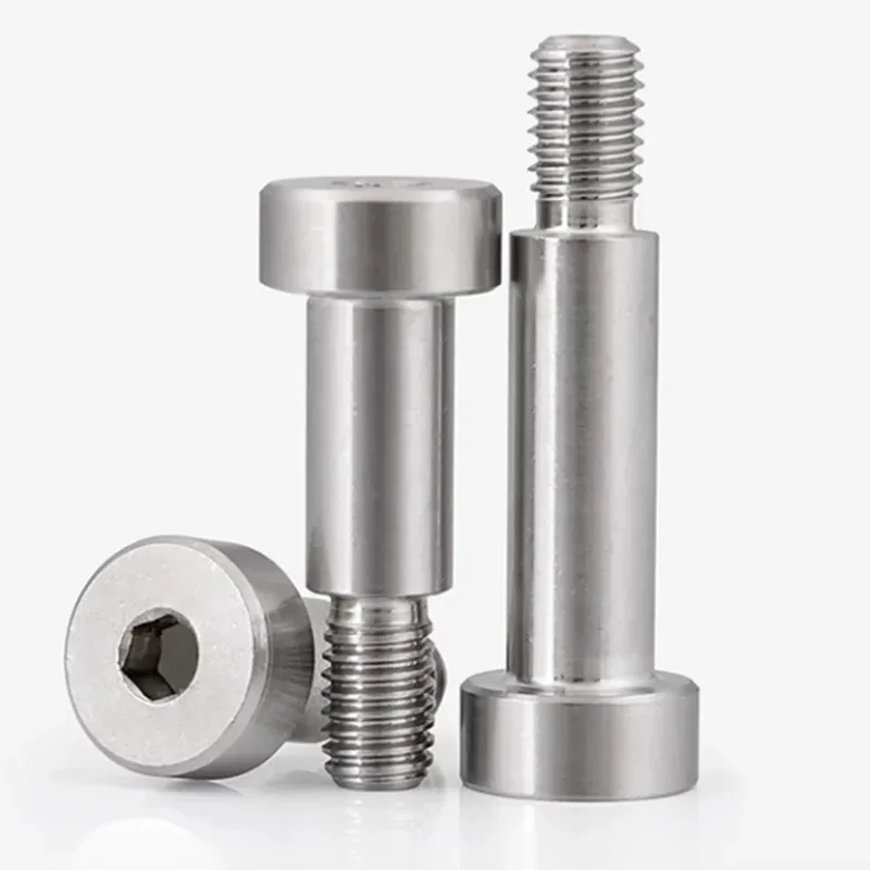 M8 M10 M12 M16 Hexagonal Shaft Shoulder Bolt 304 Stainless Steel Polished Rod Equal Height Step