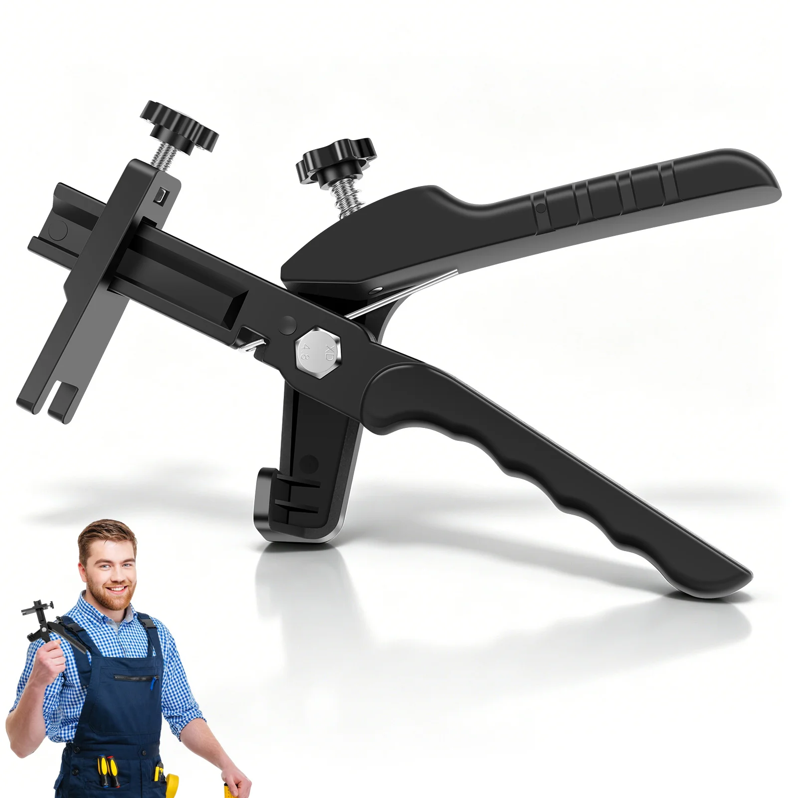 Tile Leveling Pliers Adjustable Tiling Locator Leveling Tool Precise Tile Leveling Pliers Hand Tools for Wall Floor Installation