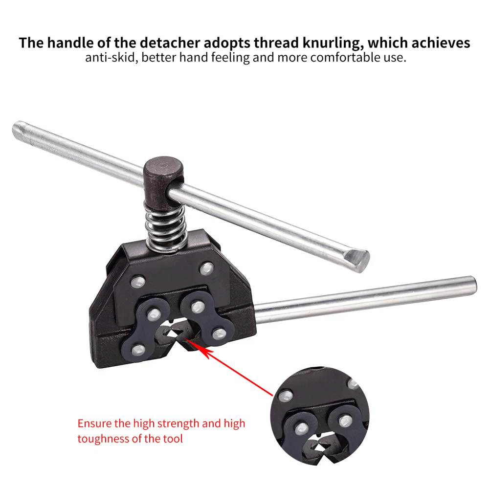 Motorcycle Bike Chain Breaker Cutter Tool Link Splitter Tool 25-60 05B-10B 410-530 25H-60H C2040-C2062 A2040-A2060 Chains