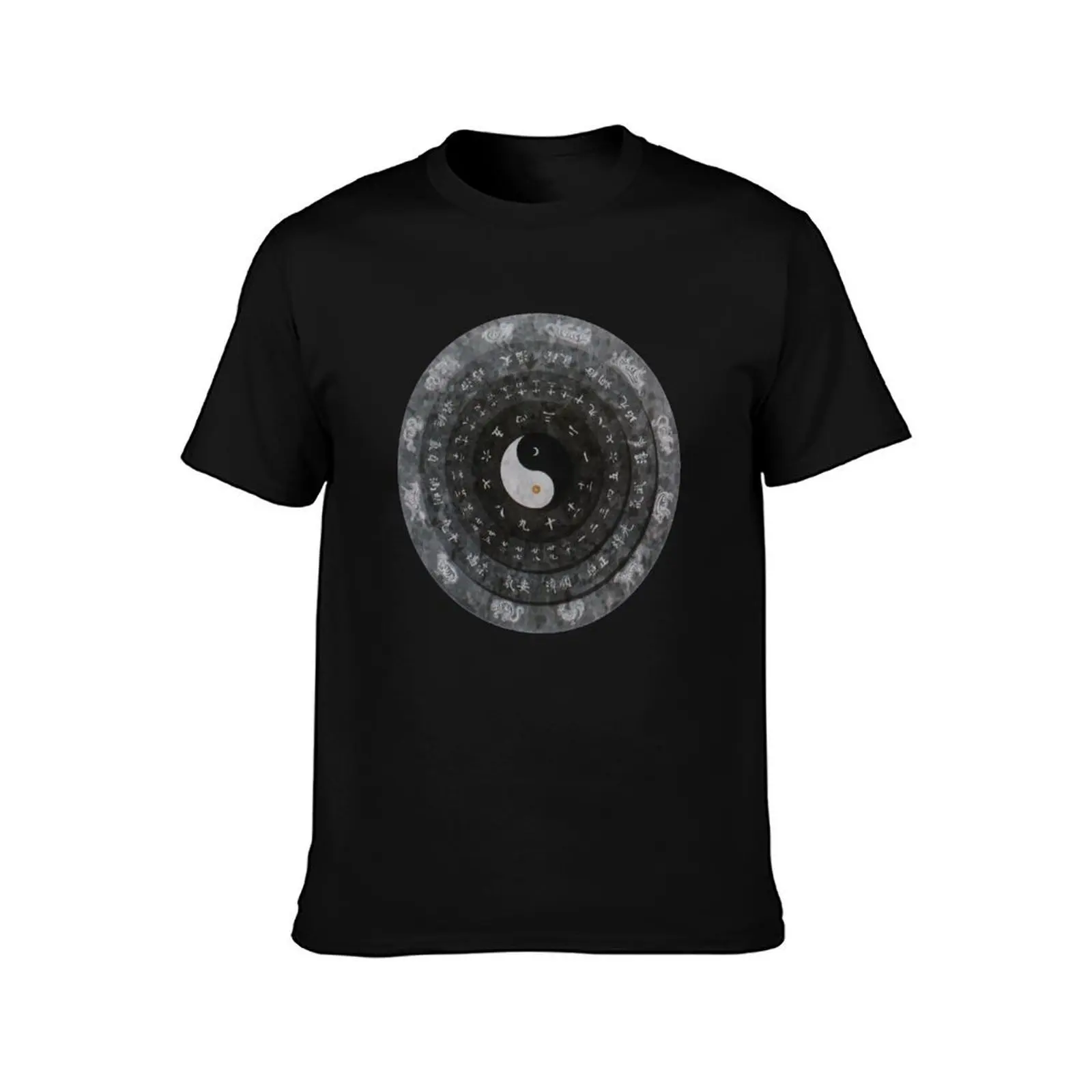 Planetarium Calendar T-Shirt, Summer Casual Cotton Tee, Oversized Streetwear Tops, Vintage Graphic Print, Loose Fit Short Sleeve