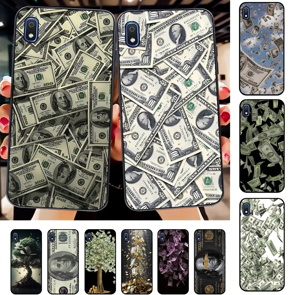 Banknote Dollar Cash Money Print Phone Case For Samsung A 10 11 12 13 20 21 22 30 31 32 40 51 52 53 70 71 72 73 91 13 shell