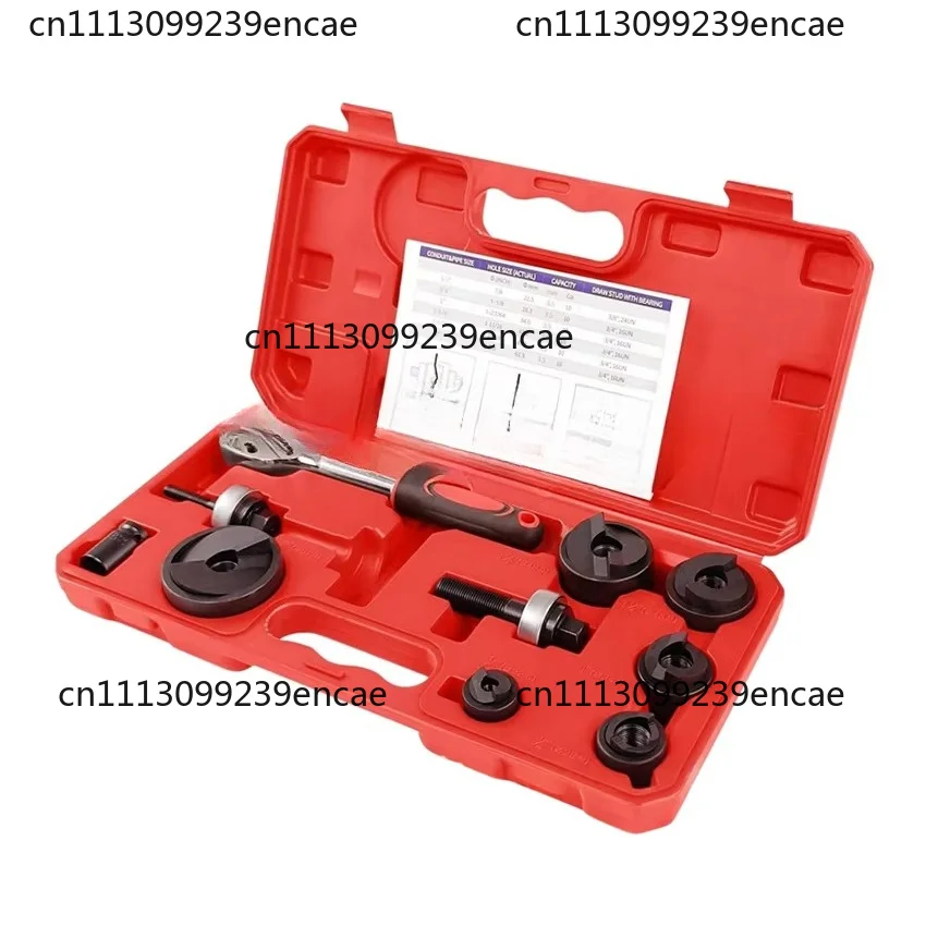 CC-60 Manual Knockout Punch Kit for Metal Sheet Hole Punching Tool Range from 1/2