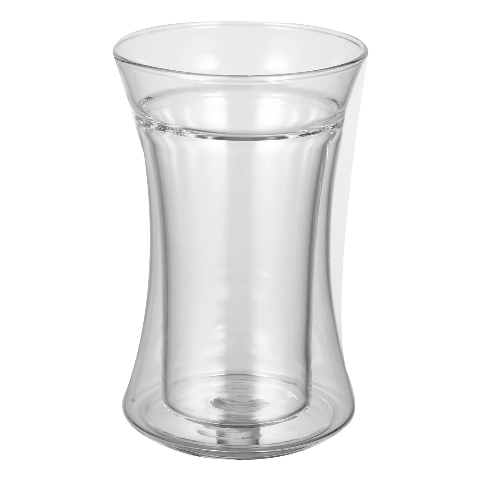 

Double Wall Glass Drinking Cup Reusable Portable Milk Tea Juice Iced Coffee Party Beverage Glass Tea Cup Glasses for Drinking