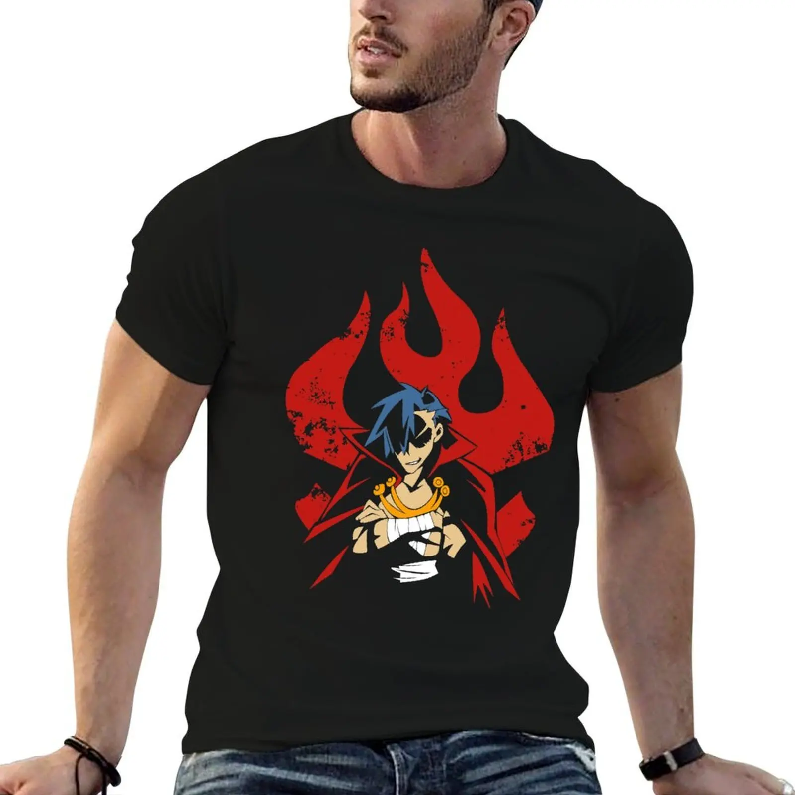 Kamina T-Shirt funny t shirts man man t shirt heavy cotton man t shirt cotton T-shirt