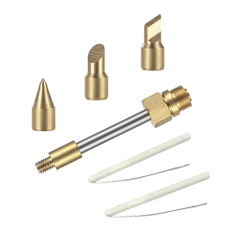 Soldering Iron Tips Set 510 Interface Wireless Soldering Tool 15W Copper Material Easy to Use Great for Precision Welding