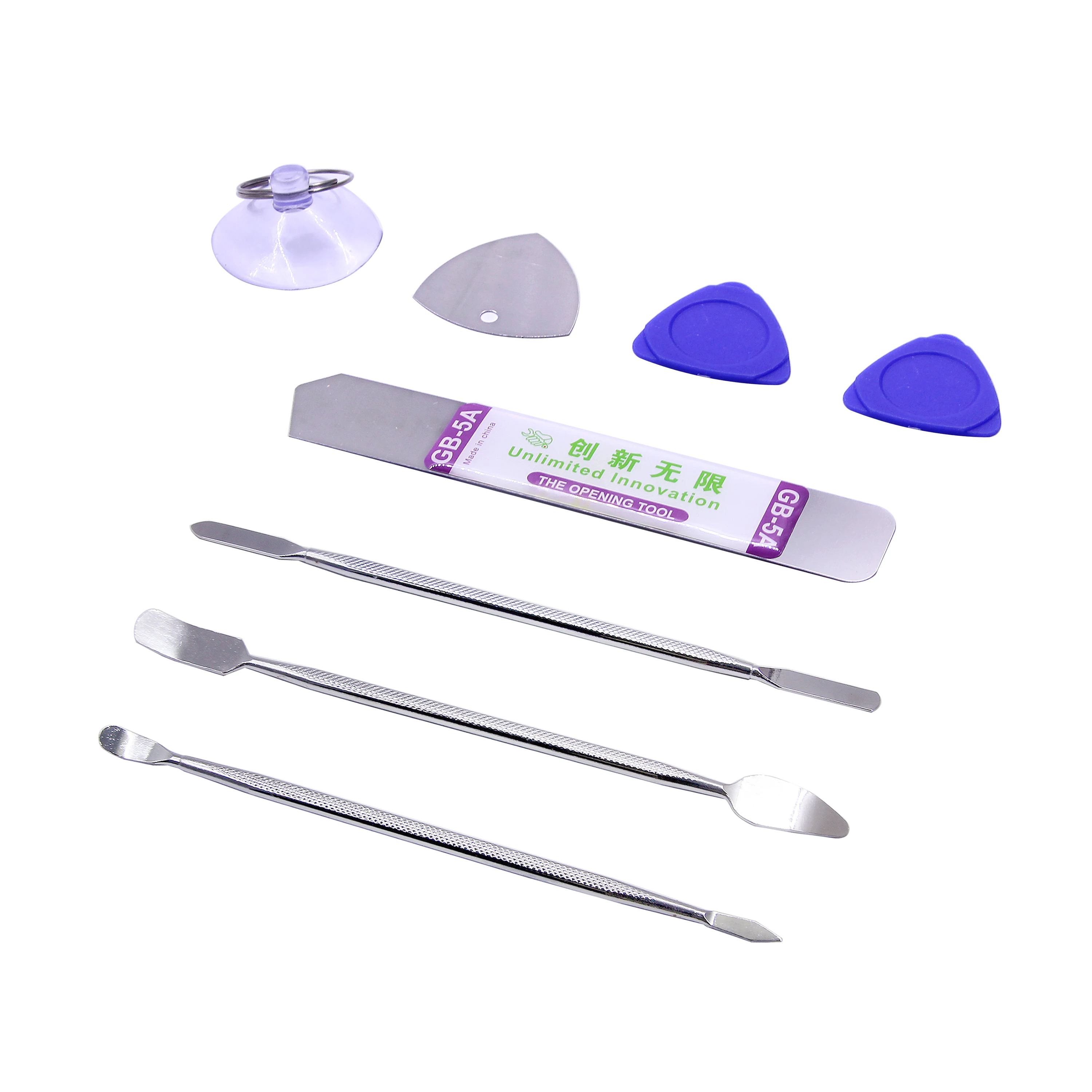 Metal Pry Tool Kit Ultra-Thin Opening Spudger for Mobile Phone Curved Screen Disassembly Repair Tools