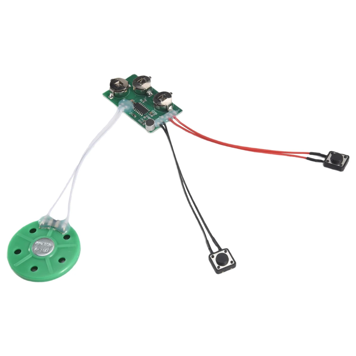 UNCL DIY Voice Module Card 4 Minutes Recording Playback Voice Sound Chip Voice Greeting Card for Holiday Luggage Replacement