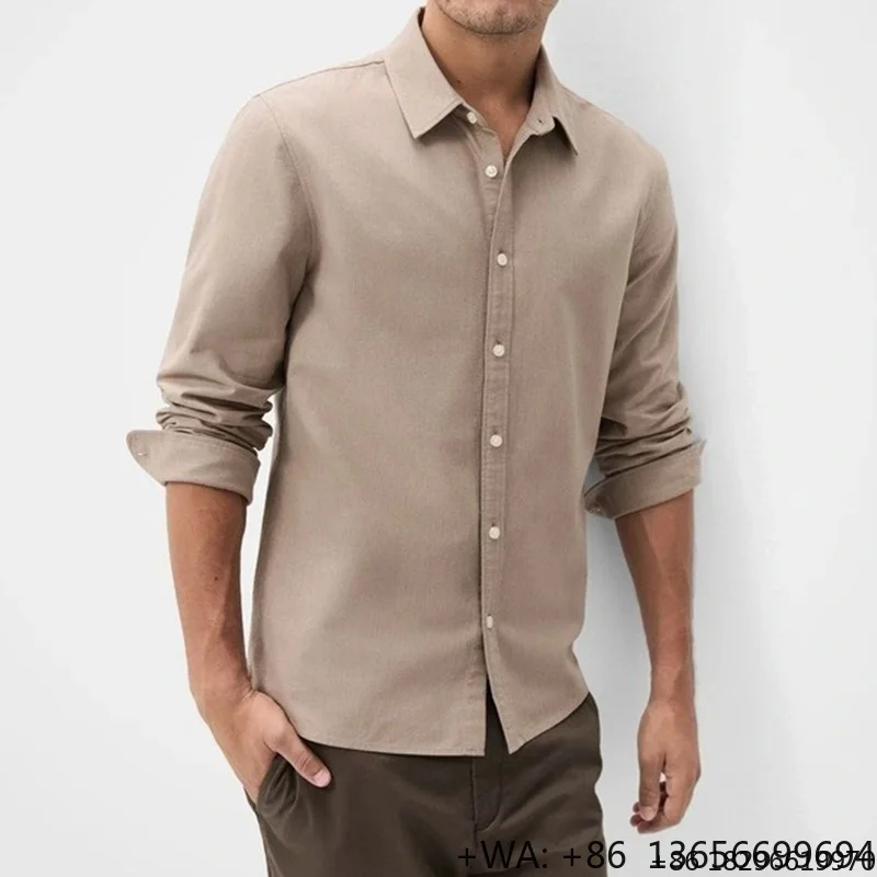 chemise-en-lin-a-col-pointu-anti-rides-pour-affaires-mariage-banquet-ou-tenue-decontractee