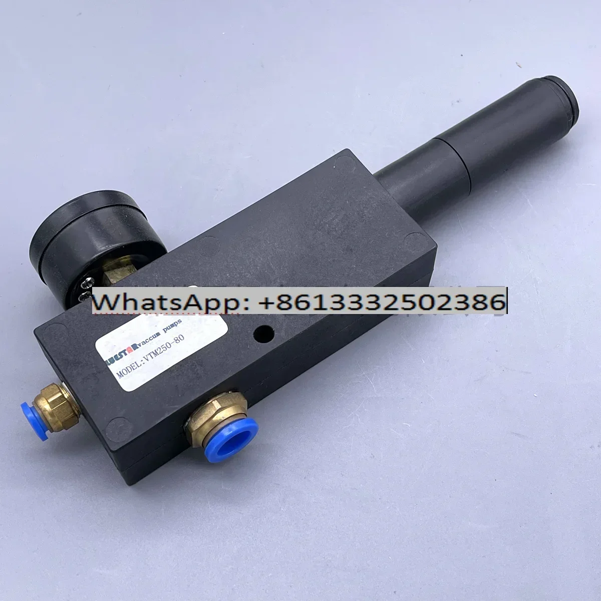 

Домашние многоступенчатые вакуумные генераторы с большим расходом VTM250-80, высший степень вакуумной всасывания -88 кПа